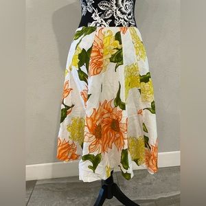 Floral  skirts size 8 &  in good condition
